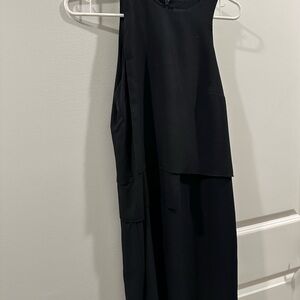 Elegant Black Sleeveless Dress